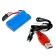 Ampibia, with a battery, white-lilac color,