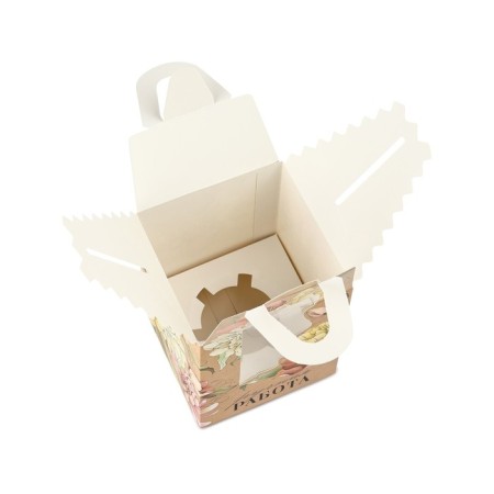 Folding box for one handmade clip, 9 x 9 x 11 cm-5