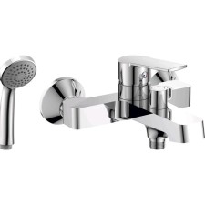 Bath mixer Rush Balearic BA3935-44, single-leaf, short spout, chrome
