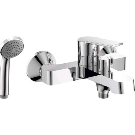 Bath mixer Rush Balearic BA3935-44, single-leaf, short spout, chrome