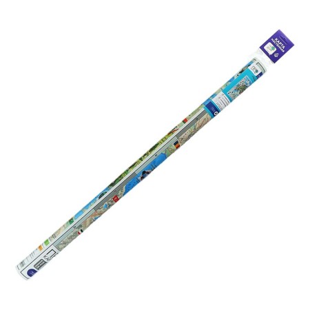 Wall map "Our homeland-Russia", geod, 101x69 cm, laminated-2