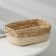 Basket for storage laid handmade Daulaan "Rita", 28 × 18 × 9 cm, brown color