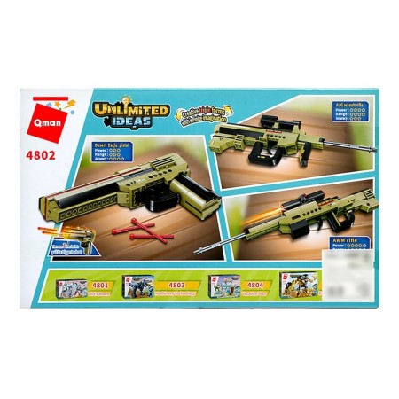 Designer Fundant ideas "Pistol", 3 in 1, 232 details-5