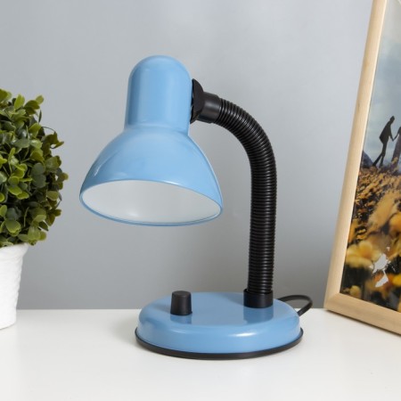E27 desktop lamp, light regulator (220V) Blue (203A) Risalux