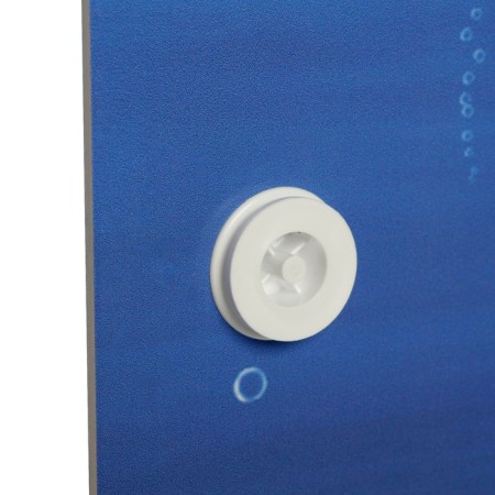 Bath screen "Eltra Light art" dolphins, 168 cm-1