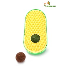 A toy-hazel for cats with cat mint and matatabi 13.5 cm
