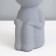 Table lamp "Inc" 1x40W E14 gray 22x22x39cm
