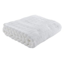 Tkano Waves Essential towel, 623 gr, size 70x140 cm, white color