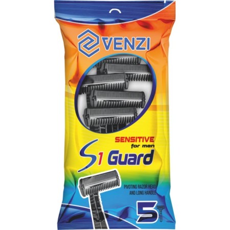 Broken Venzi S1, disposable machines, 1 blade, 5 pcs