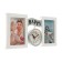 Wall watches with "Family" photo frames, silent, D-9 cm, 17 x 35 cm, aa
