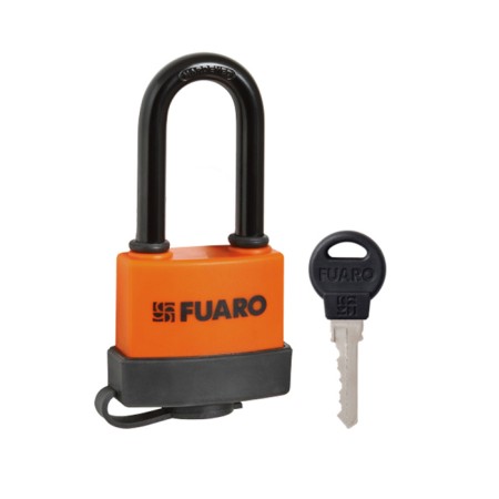 The castle of the hinged Fuaro PL-3650 LS, 50 mm, a long handle, 3 English. Key