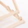 Flexible deck chair, 60 × 140 × 75cm, from linden