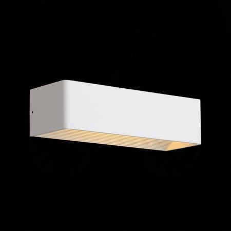 Wall lamp ST LUCE. SL455.501.01. 1x9 W, LED, 3000K, 427 LM, 30x8 cm, white color-1