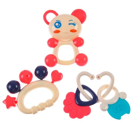 A set of rattles - elaborators “grow together”, 8 pcs., Mix color, crumb I-2
