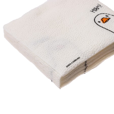 Napkins single -layer “goose” Nyam 24x24 cm, set 20 pcs.-4