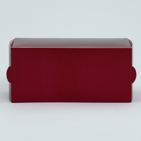 Makarun box, confectionery packaging "Bordeaux", 12 x 5.5 x 5.5 cm-4
