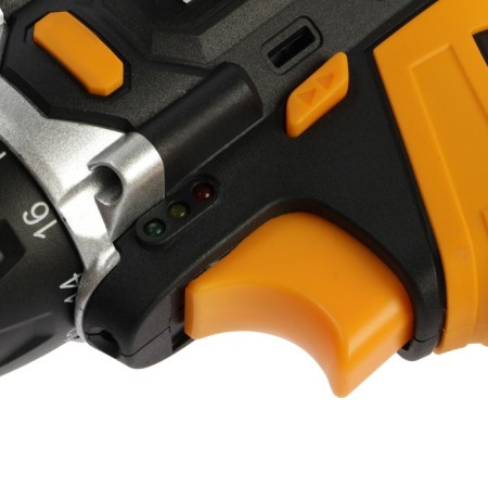 DEKO DKCD20FU-LI drill-pierce, with a removable cartridge, 20 V, 1.5 Ah, 42 nm, 2 speeds-5