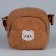 Plush "Bear" bag, beige color