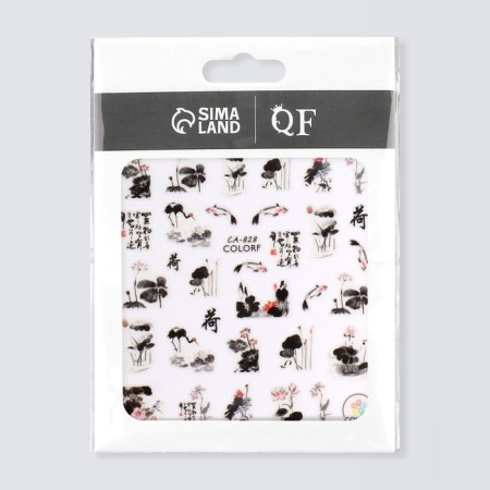 Nail stickers 10.2*8cm Japanese style CA-828 CAP CAF-1