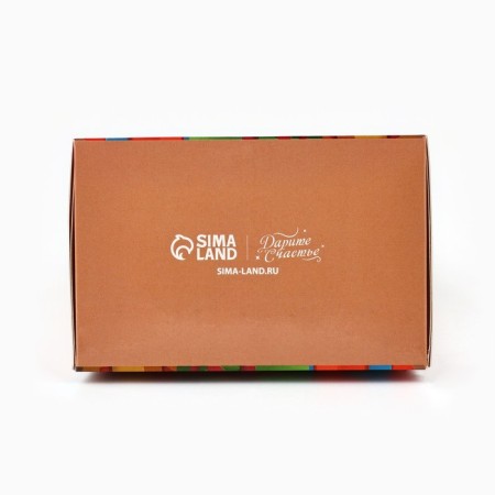 Folding box with the Bunny window, 9 x 16.5 x 6 cm, New Year-3
