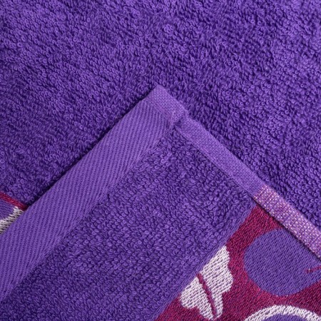 Towel 30x60 cm, eggplant, purple mix, 340 g/m, maistra, cotton-3
