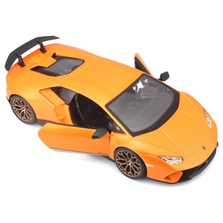 BBURAGO Lamborghini Huracan Performante, Die-Cast, 1:24, Orange color-4