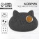 Universal rug for a bowl and a muzzle tray, 30x40 cm, gray