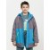 Windbreaker for boys, height 140 cm, gray color