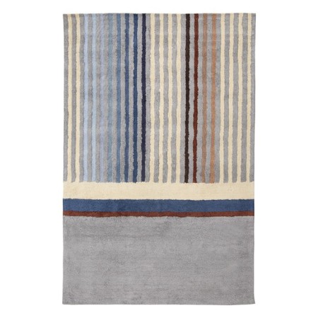 Cotton carpet with Tulip Garden Terra, size 160x230 cm