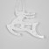 LED figure "Deer" 30 × 23 cm, plastic, 220 V, glow of multi (RG/RB)