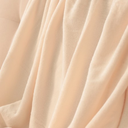 Plaid Ethel TsV. Milk 200*220 cm, 100% p/e, coral-flis 220 g/m2-2