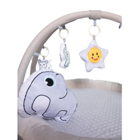 Developing rug Everflo Animals World, Grey color-4