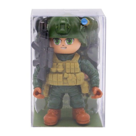 FUNKY TOYS figure "Special Forces", in green uniform, 8 cm, mix-7