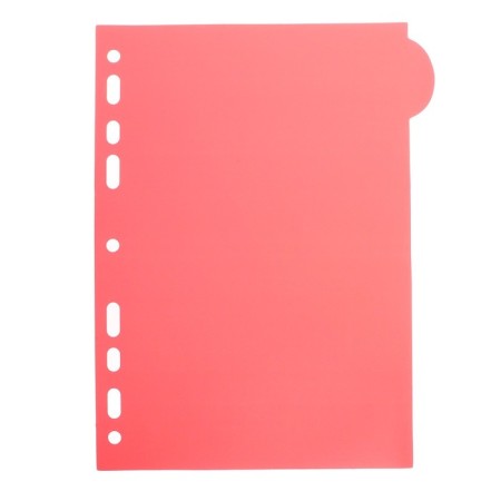 Separator of sheets A5 (210 x 165 mm) color, 5 sheets, "Devente. Pastel" polypropylene 140 μm, individual packaging-2