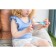 Children's manicure set (scissors, kniper, saw), blue color