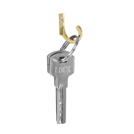Hook furniture tundra TKO015, one -rod, gold, 5 pcs TMP-1
