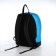 Backpack from textiles on lightning, Erich Krause, 1 pocket, blue color