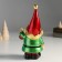 Polystone souvenir "Santa Claus in the cap, with the New Year's ball" 8x9.5x21 cm