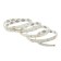 LED automobile tape 12 V, 54 LED, 90x0.8 cm, IP68, light white