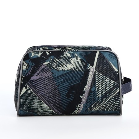Lightning cosmetic bag, gray color-1