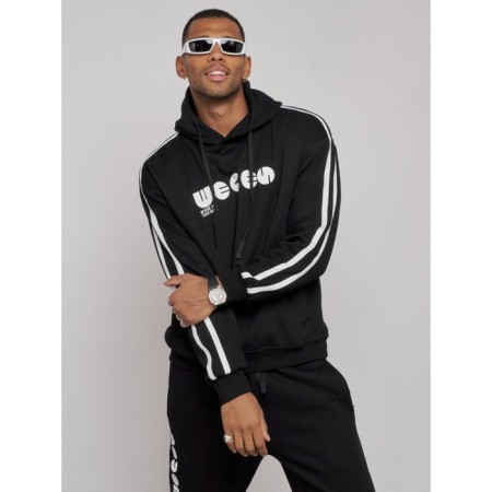 Sports suit men's, size 48, black color-9