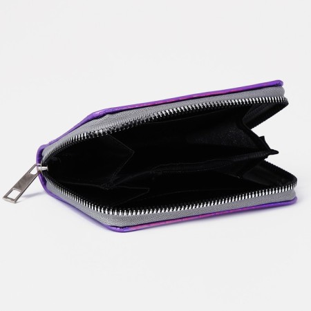 Wallet with a holographic effect "Kotik", 12.5x9x2 cm-3