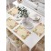Set of napkins for setting the table "Flower patterns", rectangular, size 32x46 cm, 4 pcs