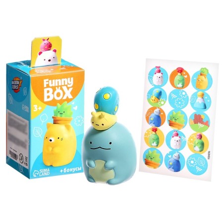 Funny Box game set, animals, mix-1