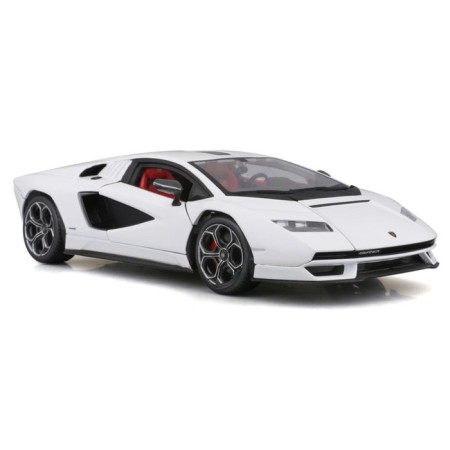 BBURAGO Lamborghini Countach LPI 800-4, Die-Cast, 1:24, white color-1