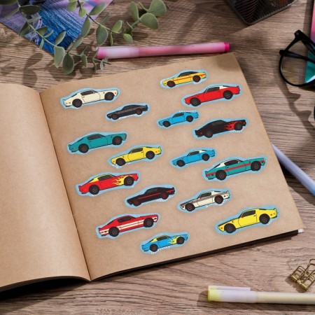 Paper stickers "Drive", 11 x 16 cm-3