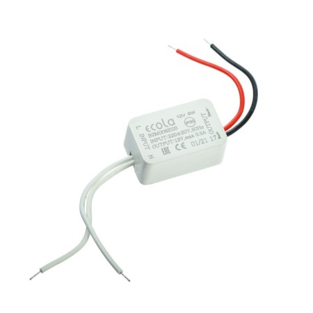 Ecola power supply for 12 V LED tape, 6 W, IP20