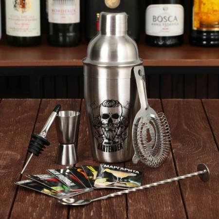 The bar "Cool bartender", 5 items, cards with recipes-1