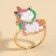 Ring "Kotik", 5 pcs