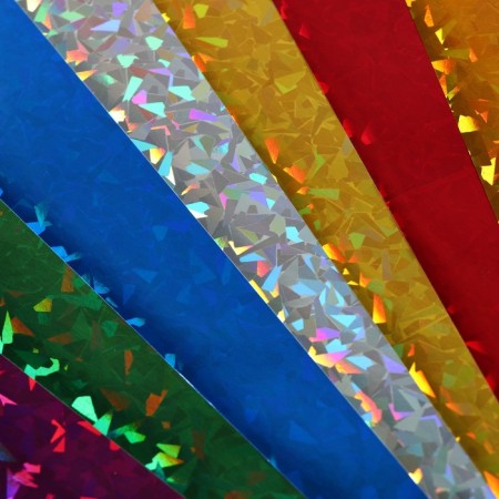 Foil color holographic A4, 7 sheets, 7 colors "Kalyak-Malyak"-2